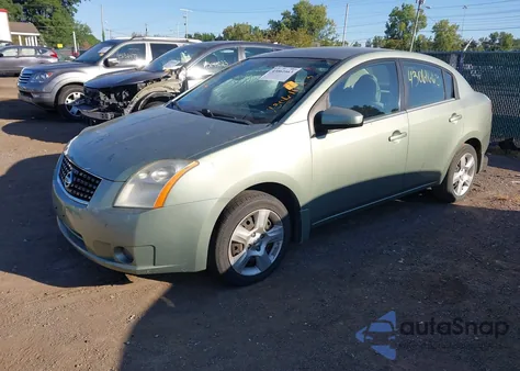 2008 Nissan Sentra 2.0/2.0S/2.0Sl z USA, uszkodzony, nr VIN 3N1AB61E68L644292